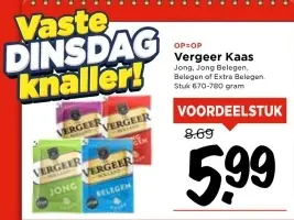 Aanbieding: Vergeer Kaas