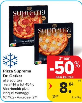 Promotie: Pizza Suprema