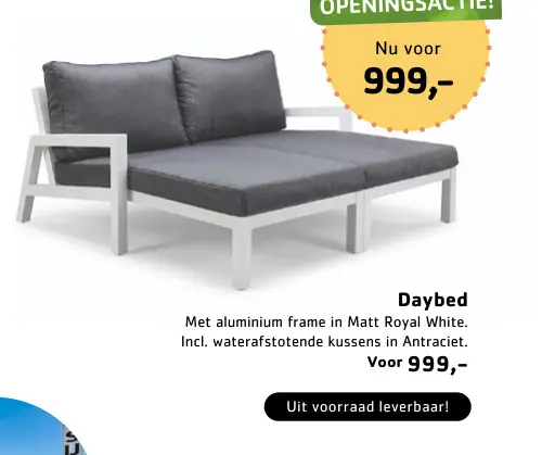 Promotie: Daybed