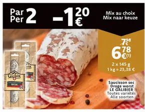Offre: Saucisson sec