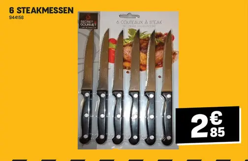 Promotie: Steakmessen