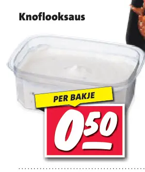 Aanbieding: Knoflooksaus