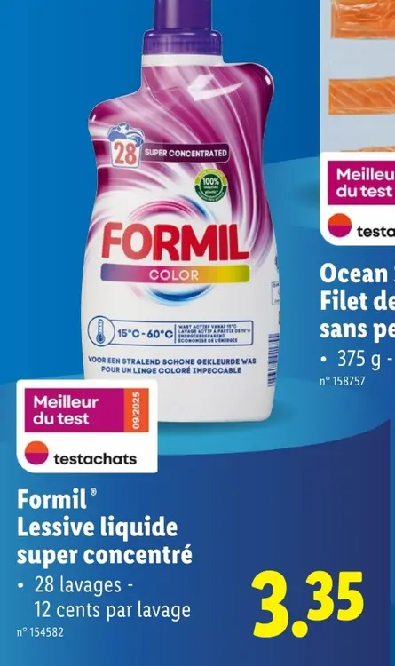 Offre: Lessive liquide super concentré