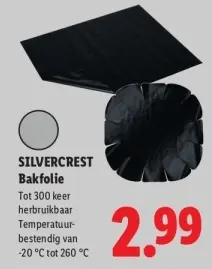 Aanbieding: Bakfolie