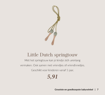 Aanbieding: Little Dutch Springtouw