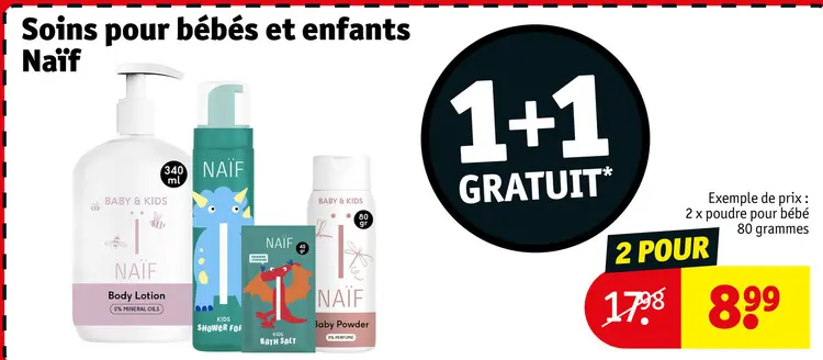 Offre: Poudre pour bébé