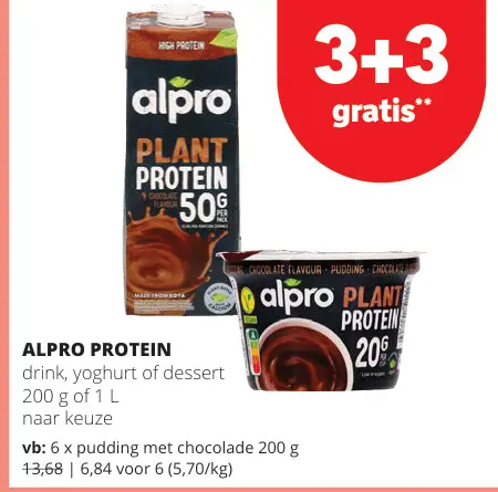 Promotie: Alpro protein