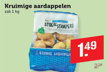 Aanbieding: Kruimige aardappelen