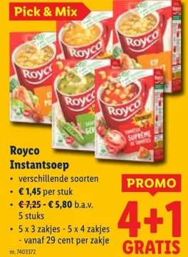 Aanbieding: Royco Instantsoep