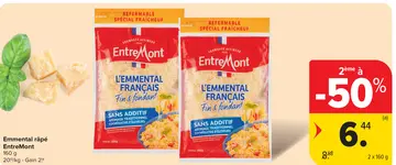 Offre: Emmental râpé