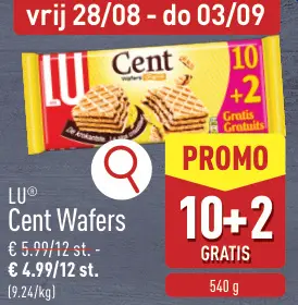 Promotie: Cent Wafers