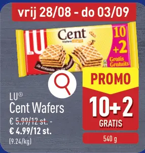 Promotie: Cent Wafers