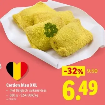 Promotie: Cordon bleu XXL
