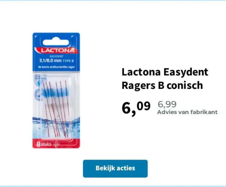 Aanbieding: Easydent Ragers B conisch