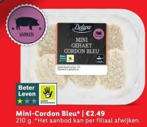 Aanbieding: Mini-Cordon Bleu