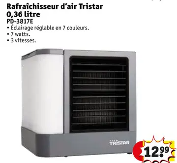Offre: Rafraîchisseur d'air