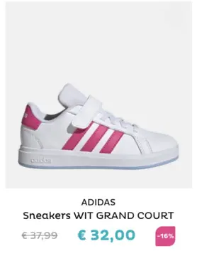 Aanbieding: Sneakers WIT GRAND COURT