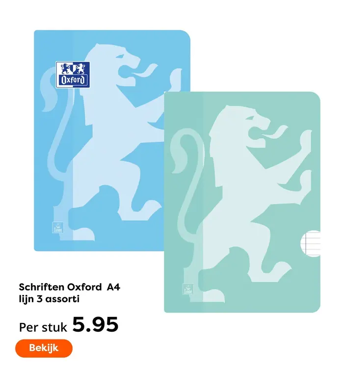 Aanbieding: Schriften Oxford A4