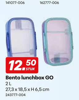 Promotie: Bento lunchbox GO