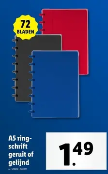 Aanbieding: A5 ringschrift