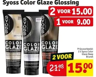 Promotie: Syoss Color Glaze Glossing