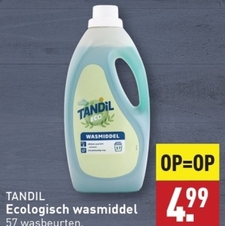 Aanbieding: TANDIL Ecologisch wasmiddel