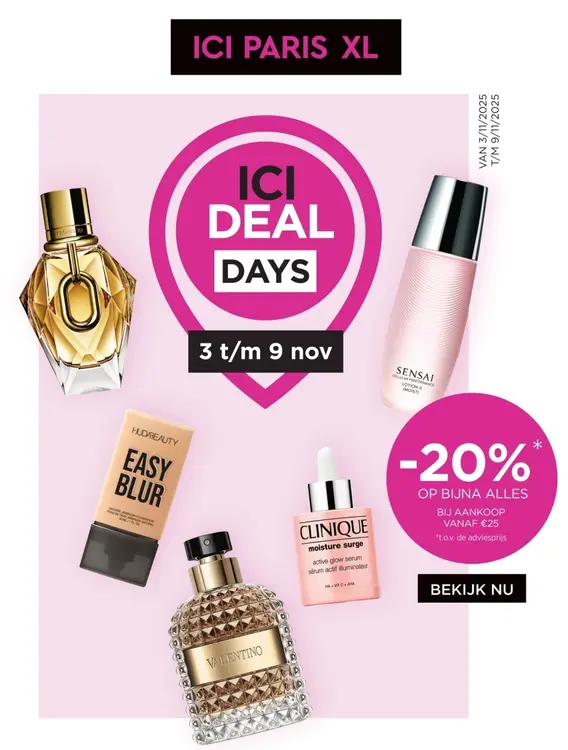Aanbieding: Ici Paris deal days
