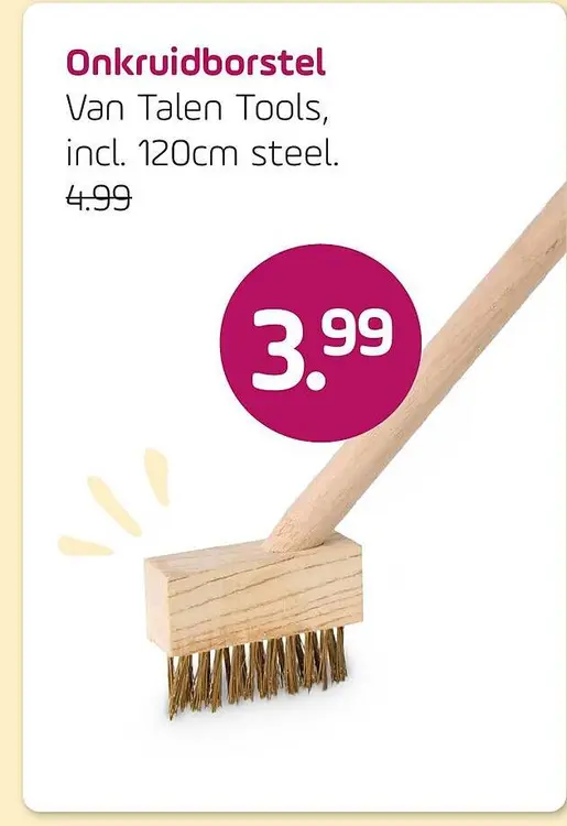 Aanbieding: Onkruidborstel