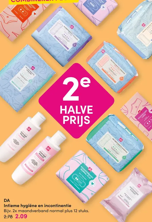 Aanbieding: Intieme hygiëne en incontinentie