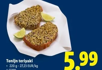 Promotie: Zeebaarsfilet met huid