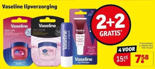 Promotie: Vaseline lipverzorging