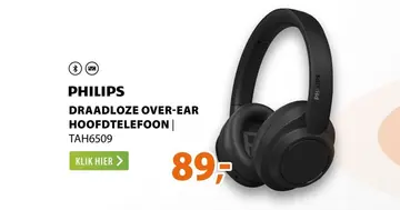 Aanbieding: Philips TAH6509 Zwart