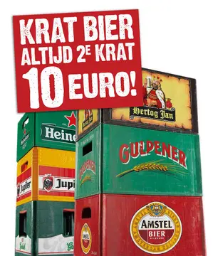 Aanbieding: Krat bier