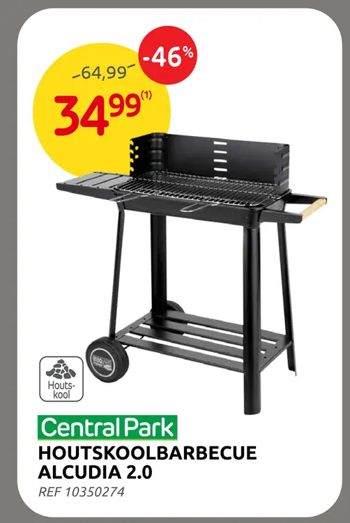 Promotie: Houtskoolbarbecue Alcudia 2.0