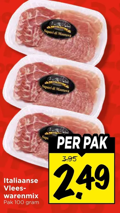 Aanbieding: Italiaanse Vleeswarenmix
