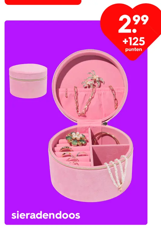 Promotie: sieradendoos