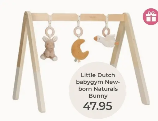 Aanbieding: babygym Newborn Naturals Bunny