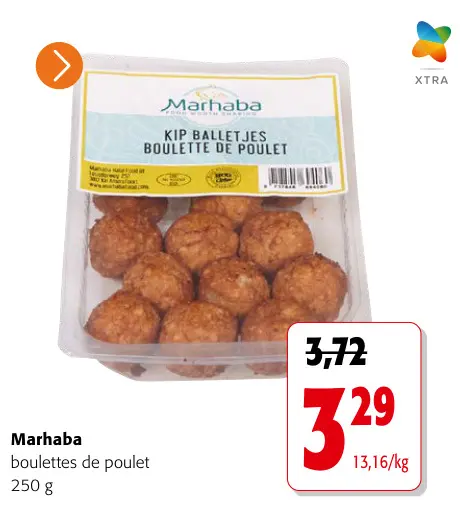 Offre: Kip balletjes