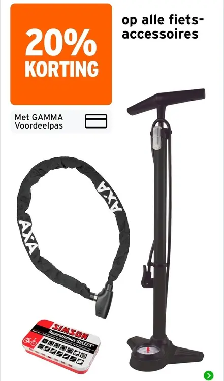 Aanbieding: fietsaccessoires