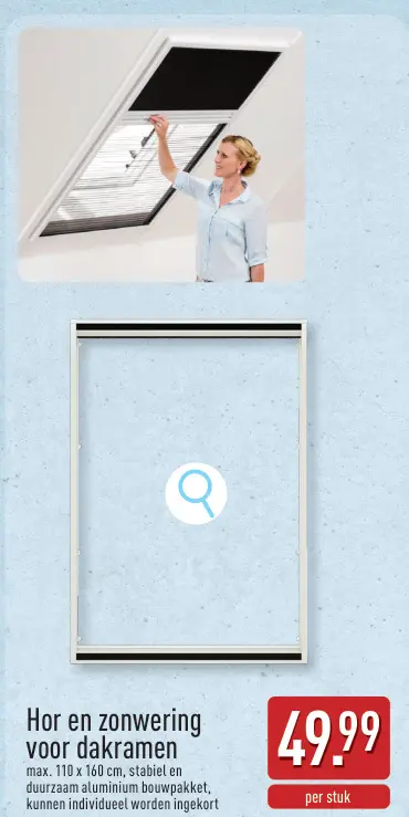 Promotie: Hor en zonwering voor dakramen