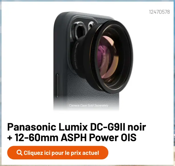 Offre: Lumix DC-G911 noir + 12-60mm ASPH Power OIS