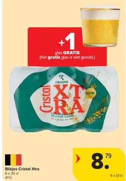 Aanbieding: Blikjes Cristal Xtra