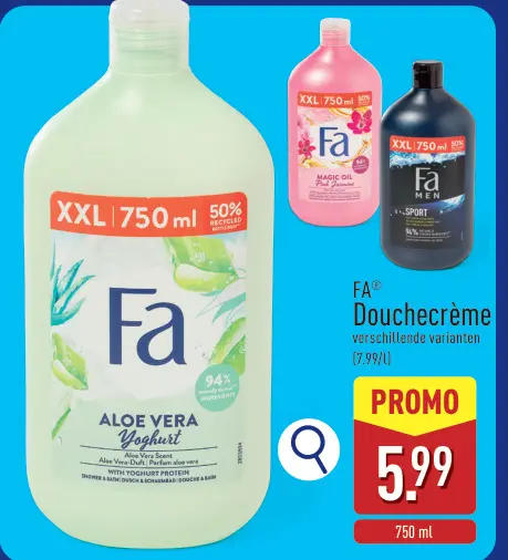 Promotie: Douchecrème