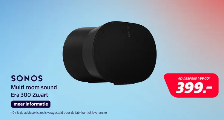Aanbieding: Sonos Era 300 - Zwart