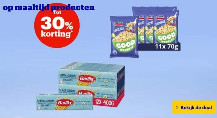 Aanbieding: Maaltijd producten