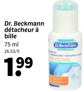 Offre: Dr. Beckmann détacheur à bille