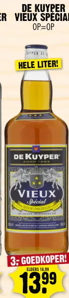 Aanbieding: De kuyper vieux special Wyborowa vodka