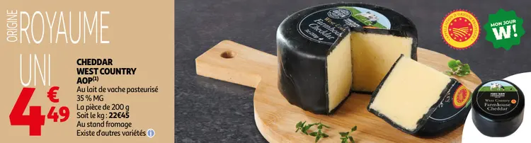 Promotie: Cheddar West Country aop