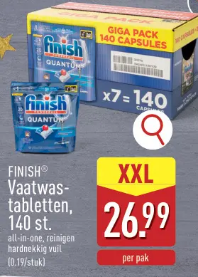 Aanbieding: Vaatwastabletten