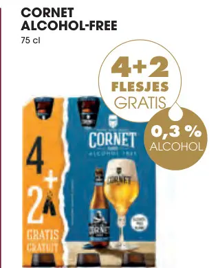 Promotie: Cornet alcohol-free
